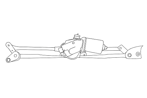 Стеклоочиститель в сборе для автомобилей Toyota Highlander (00-)