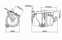 Фильтр топливный для автомобилей Jaguar F-Pace (15-)/Land Rover Range Rover Velar (17-) 2.0D