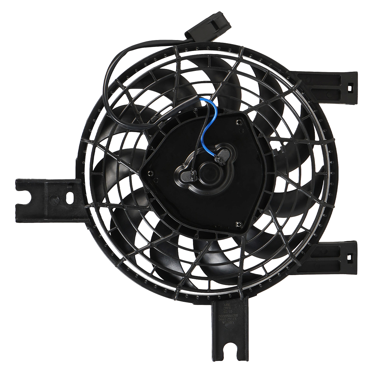 Электровентилятор кондиционера для автомобиля Toyota Land Cruiser 100 (98-) (с кожухом)