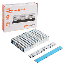 Груз балансировочный самоклеящийся стальной 4*5гр/4*10гр, 50 шт.