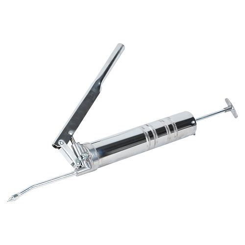 Шприц рычажно-плунжерный 500см3 усиленный, клапан удаления воздуха (возможно применение картриджа) (AT-GG-06)