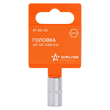 Головка торцевая 1/4"DR TORX E10, L=25мм