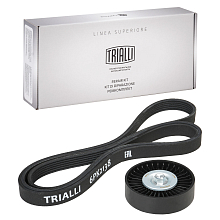 Ремкомплект привода для автомобилей Hyundai Solaris (10-) 1.4i/1.6i (1 ремень 6PK2138+1 ролик)