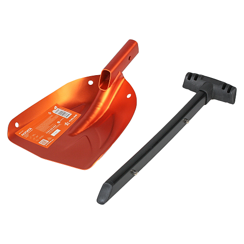 Лопата лавинная алюминиевая складная (44-65*20.5 см)