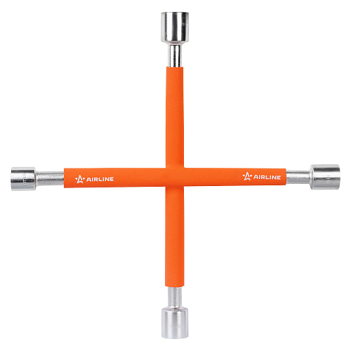 Ключ баллонный крестовой 350мм PRO с обрезиненными рукоятками (17х19х21х22)