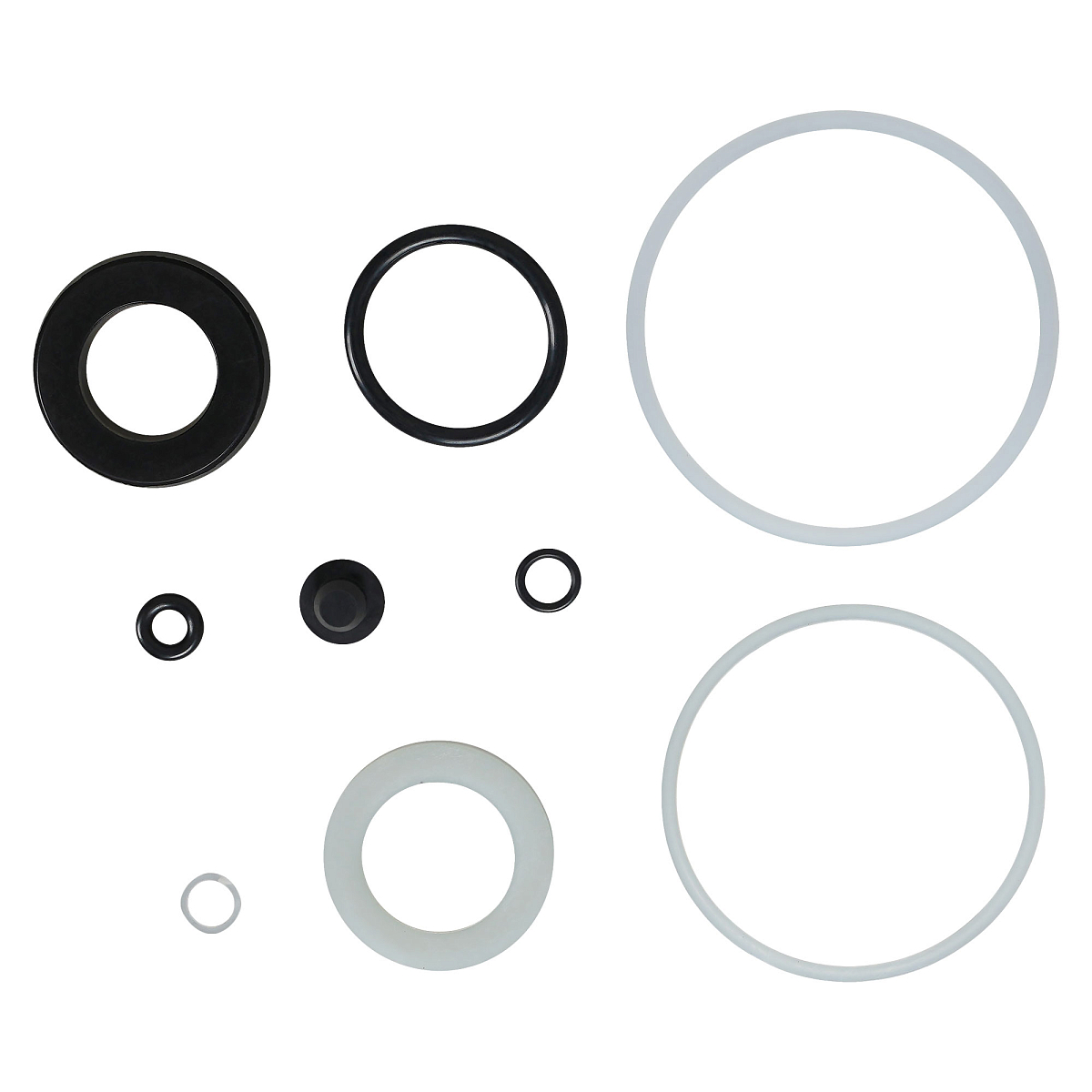 Комплект ремонтный для подкатных домкратов 9шт. (кольца уп. D(мм) 6-74)