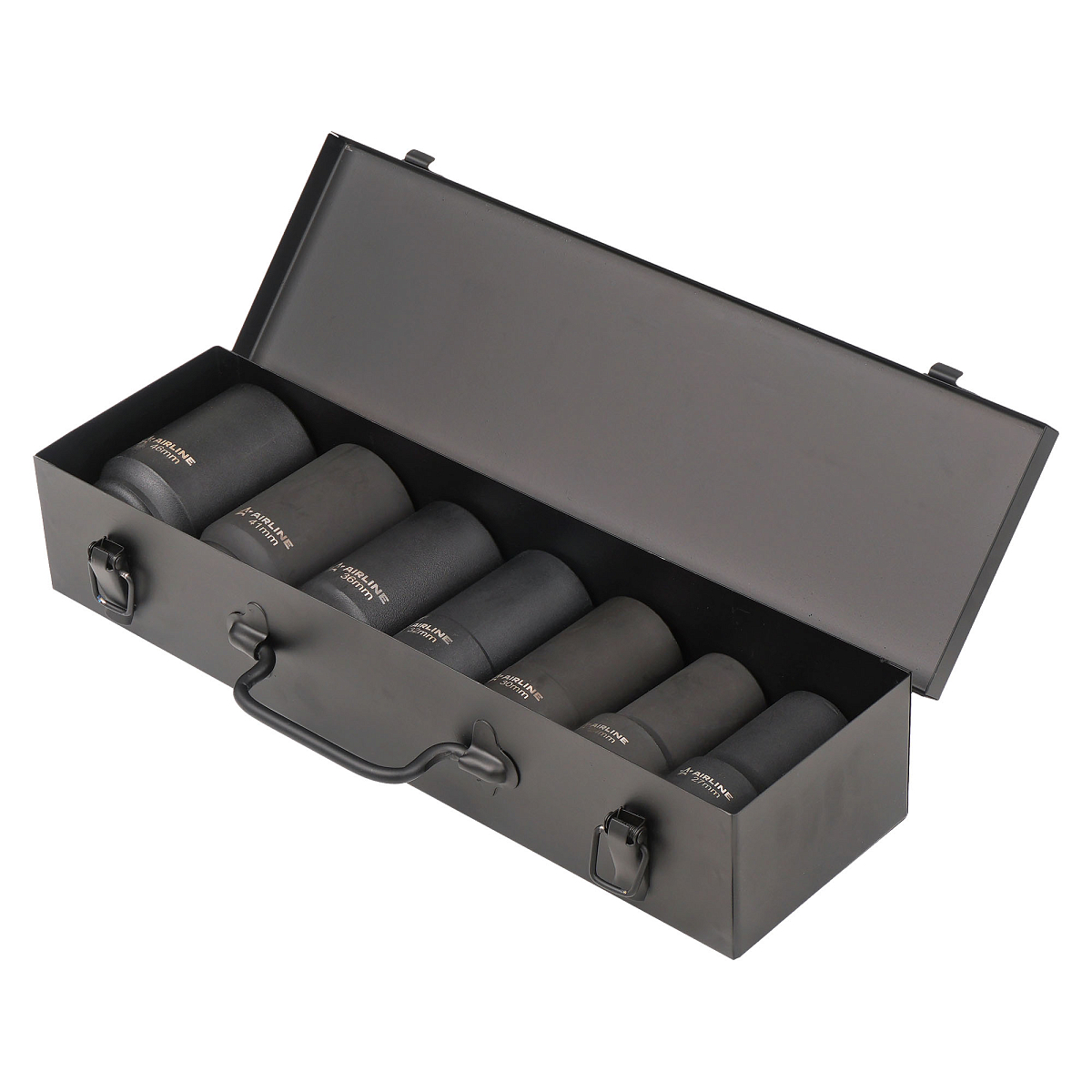 Набор головок ударных 1"DR L=110мм, 7пр. (24-46мм) металл.кейс