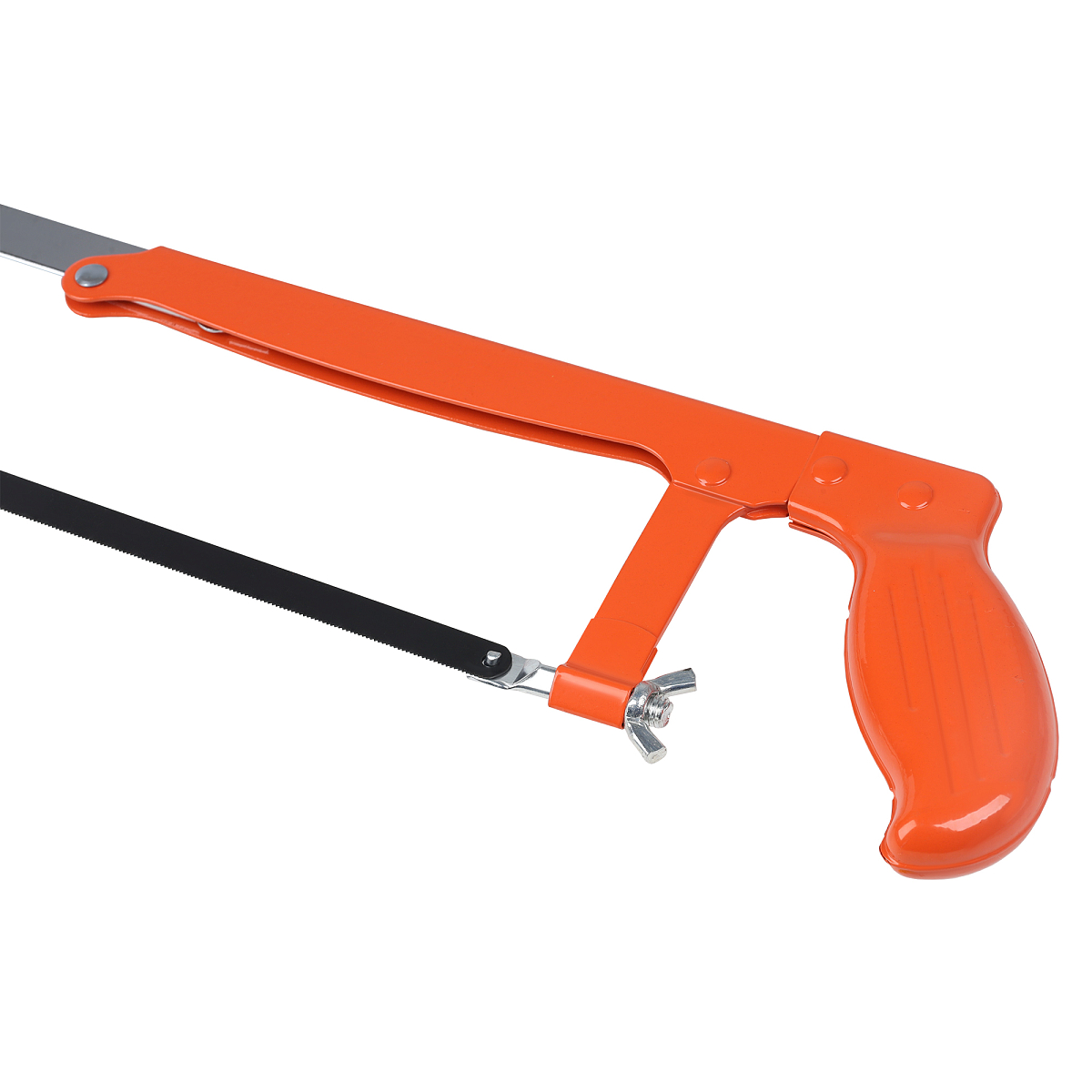 Ножовка по металлу 200-300мм с изменяемым размером, металлическая рама