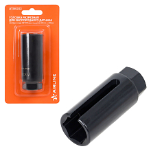 Головка разрезная для кислородного датчика, лямбда-зонда 1/2" DR шестигранная 22мм, L=80мм