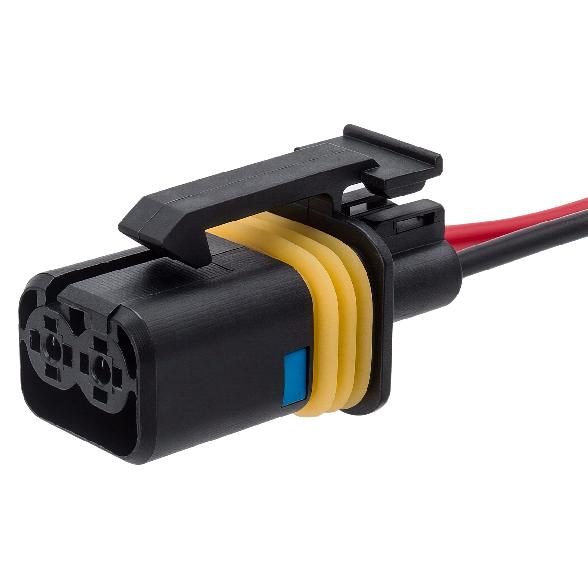 Разъем 2 pin с проводами для реле стартера DAF 105