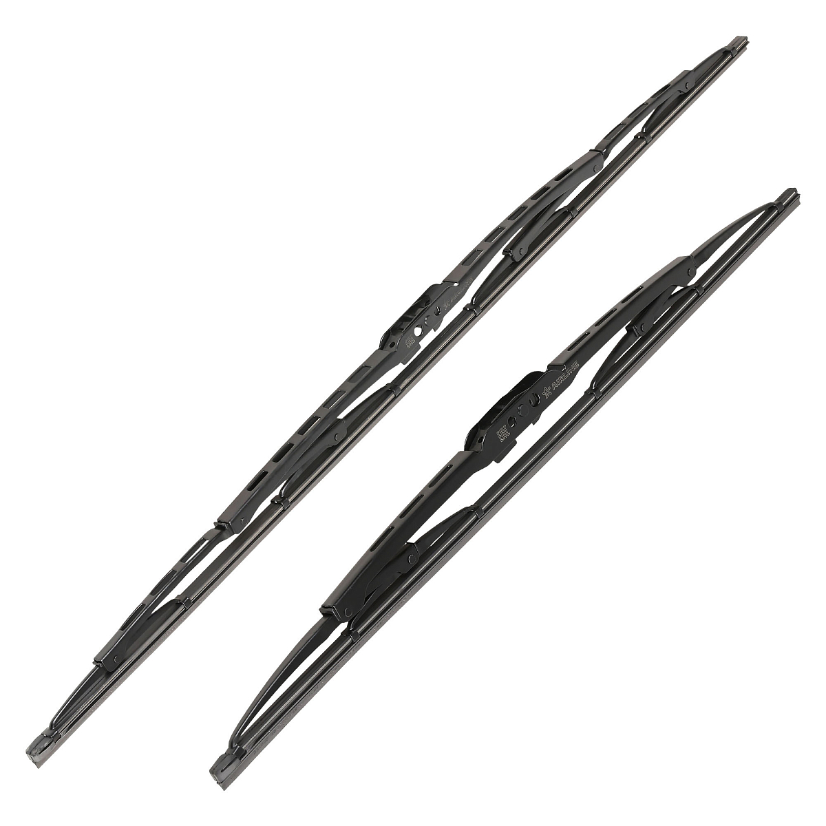 Щетки стеклооч комплект (2 штуки) 650/450мм (26"/18") каркасные с креплением "Крючок 9х3, 9х4 мм" (AWBJ015) МП-серия