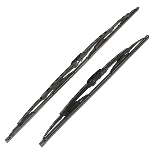 Щетки стеклооч комплект (2 штуки) 650/450мм (26"/18") каркасные с креплением "Крючок 9х3, 9х4 мм" (AWBJ015) МП-серия