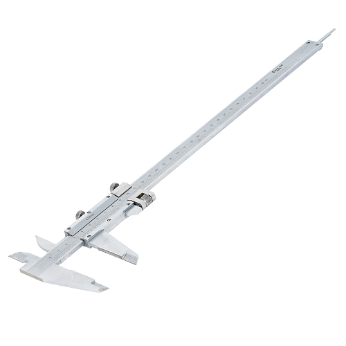 Штангенциркуль нониусный 300мм, шаг 0.02мм, стальной, кейс