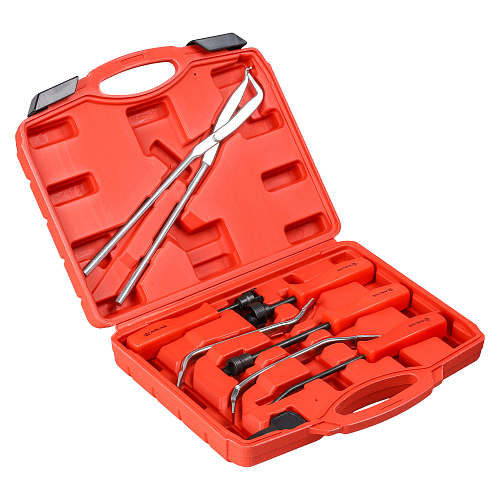 Инструмент для обслуживания барабанных тормозов, набор 8пр., пласт. кейс