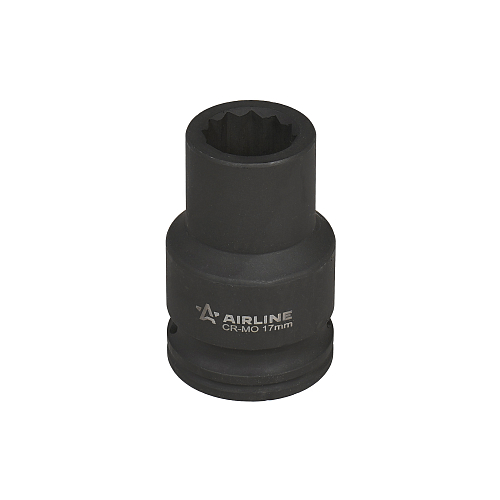 Головка ударная торцевая 3/4"DR двенадцатигранная 17мм, L=56мм