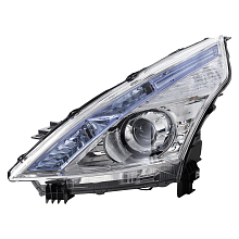 Фара для автомобилей Nissan Teana J32 (07-) рестайлинг, галоген/ксенон, электрический корректор, без блока розжига ксенона, левая