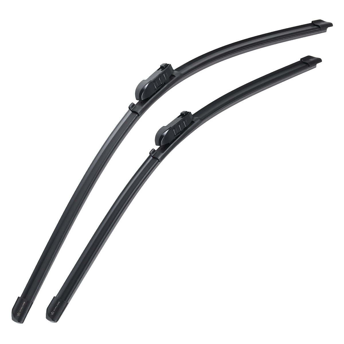 Щетки стеклоочистителя комплект 650/550мм (26"/22") бескаркасные с креплением "Push Button 16 mm", 2 штуки МП-серия