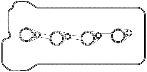 Прокладка клапанной крышки для а/м Hyundai Solaris (10-)/Kia Rio III (11-)/Cerato (08-)/Elantra (06-) 1.4i/1.6i [G4FC/A]