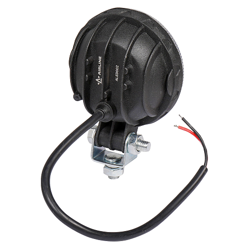 Фара светодиодная круглая, 4LED, ближний свет, 12Вт, 83х83х51мм, 12/24В, PLUS