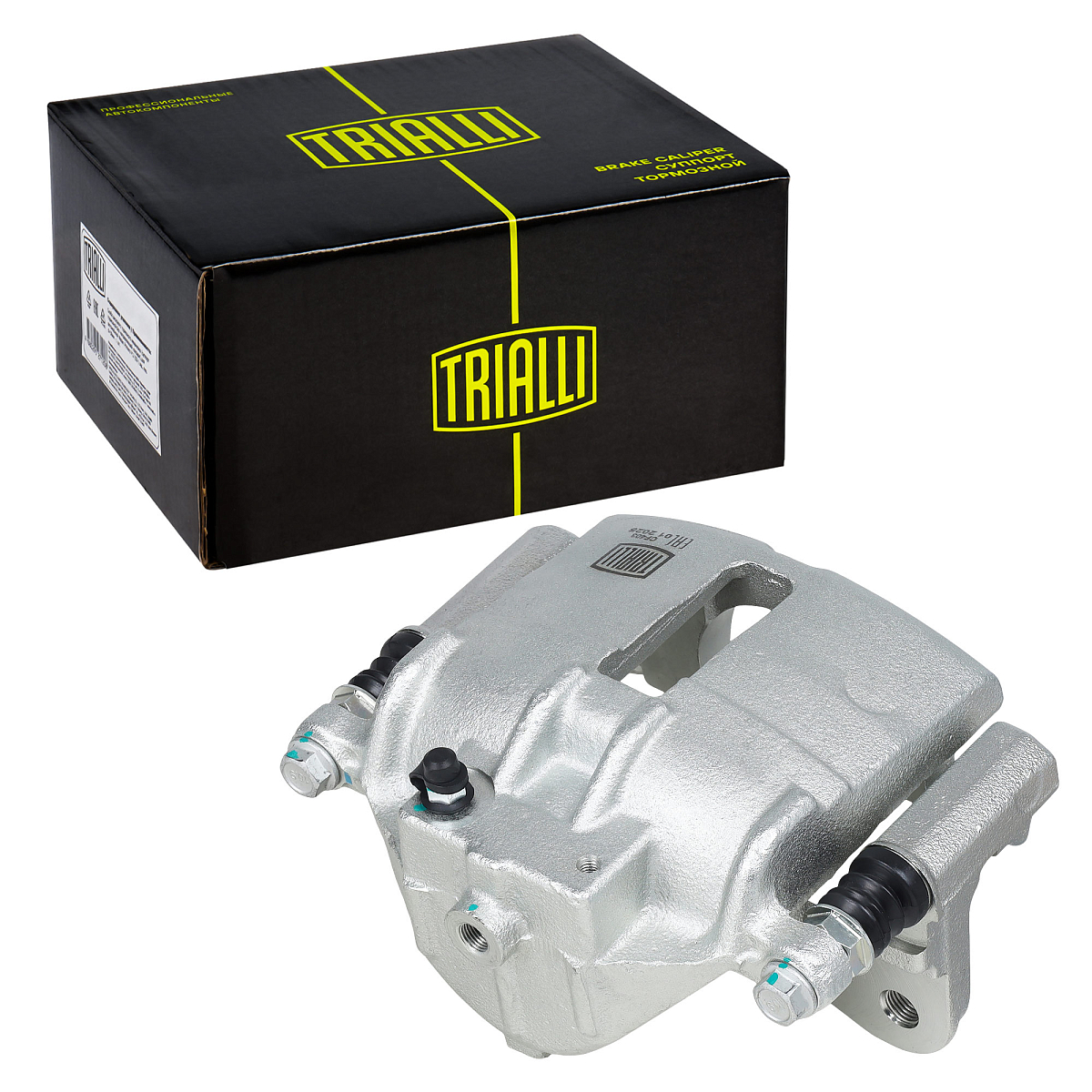 Суппорт тормозной для автомобилей ГАЗ 3302 левый/3110 правый передний d=57мм (в сборе со скобой)