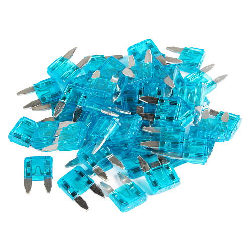 Предохранители "мини" 15A в пакете 50шт.