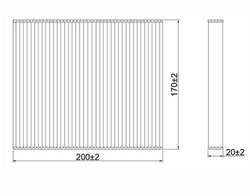 Фильтр салонный угольный для автомобилей УАЗ Патриот 3163 (16-) тип KDAC/Erae