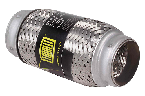 Виброкомпенсатор выхлопной трубы (Гофра) 50x150 InnerBraid (нержавеющая сталь)