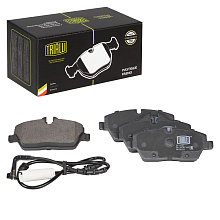 Колодки тормозные дисковые передние для автомобилей BMW 1 (E81/87) (04-) / Mini Cooper (06-) (в комплекте с датчиком)