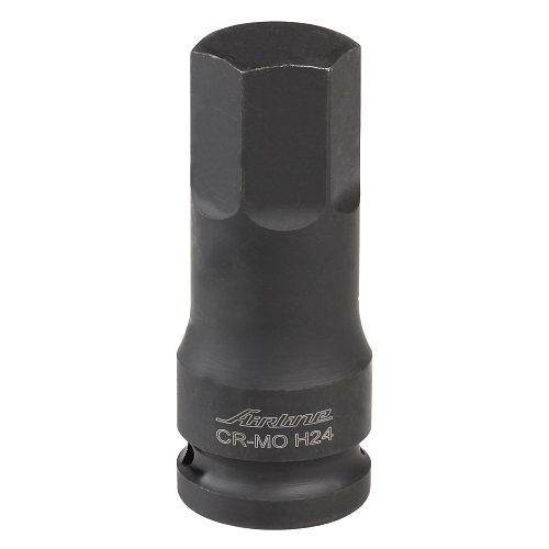 Головка ударная торцевая 1/2"DR внешний шестигранник H24, L=78мм