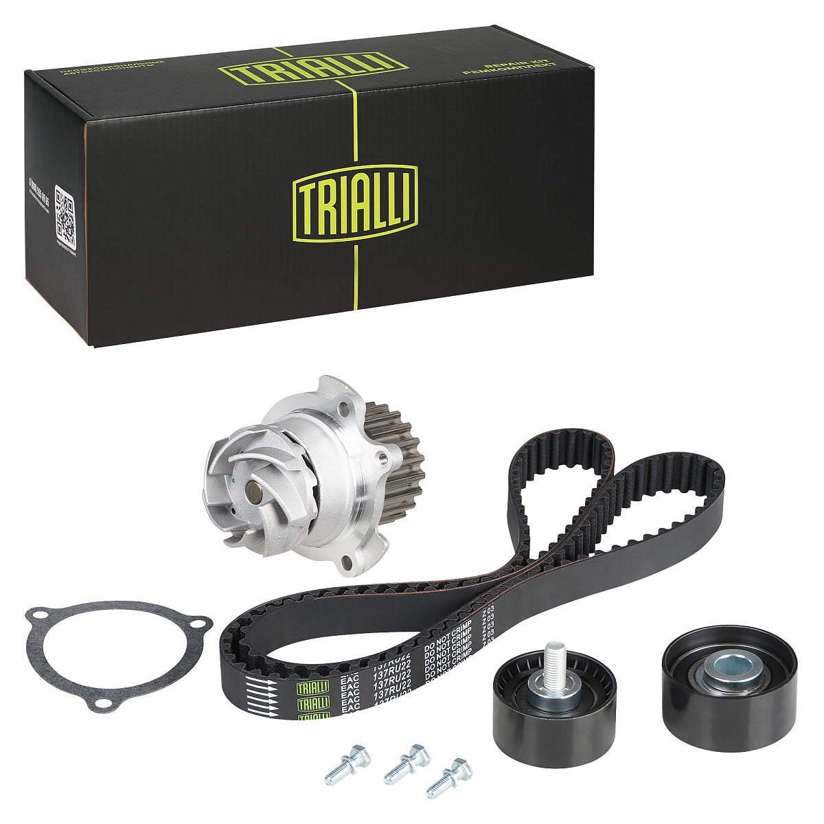 Ремкомплект ГРМ для автомобилей Лада 2170 (помпаLuzar/ремень HNBR/2 ролика)