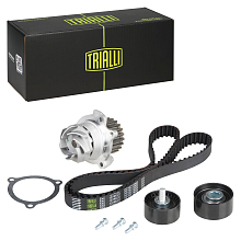 Ремкомплект ГРМ для автомобилей Лада 2170 (помпаLuzar/ремень HNBR/2 ролика)