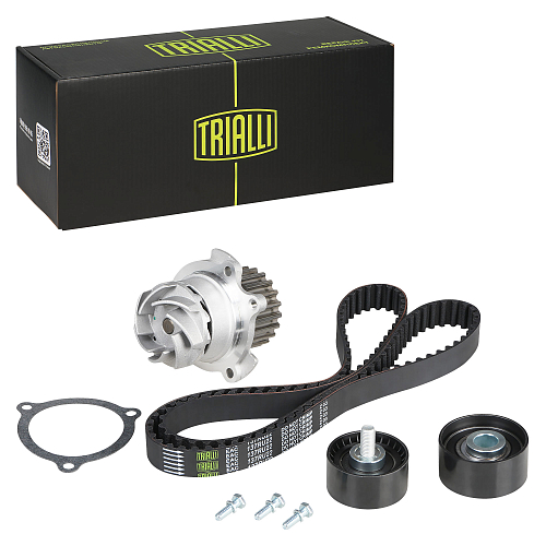 Ремкомплект ГРМ для автомобилей Лада 2170 (помпаLuzar/ремень HNBR/2 ролика)