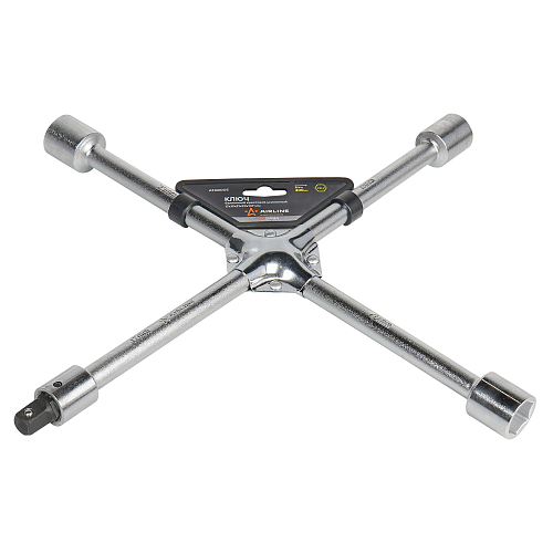 Ключ баллонный крестовой усиленный (17*19*21*23*1/2) 400мм PRO