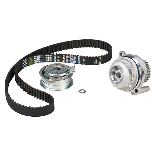 Ремкомплект ГРМ для автомобилей VW Passat B5 (96-)/Golf IV (97-)/Audi A4 (00-)/A6 (97-) 1.6i (помпа/ремень/ролик)