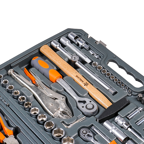 Набор инструментов универсальный 78пр. (головки 1/2", 1/4") кейс