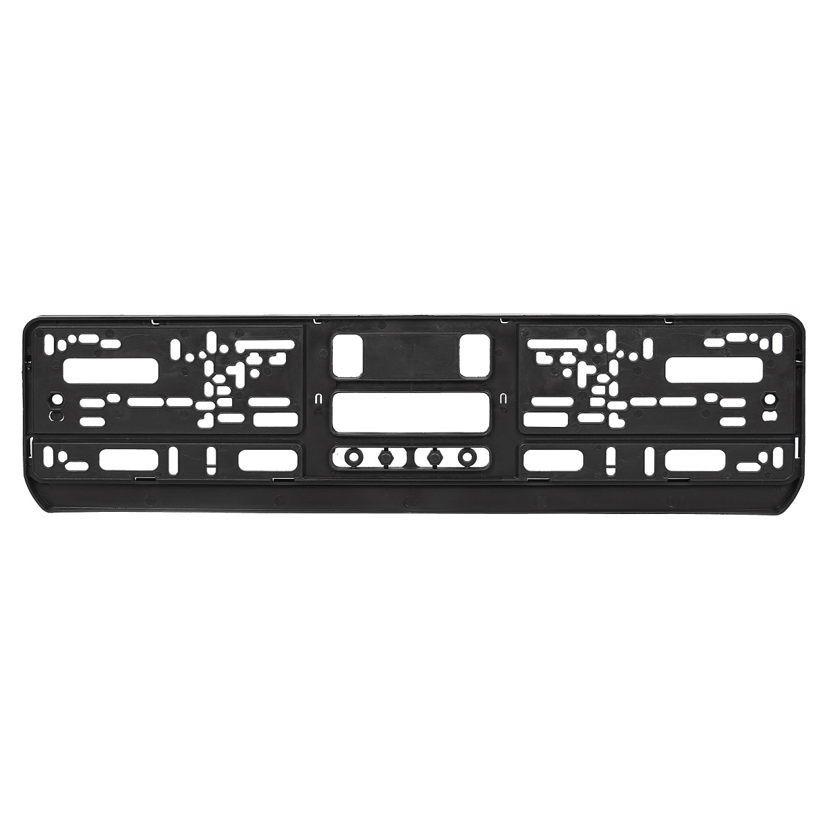 Рамка под номерной знак без надписи, односоставная