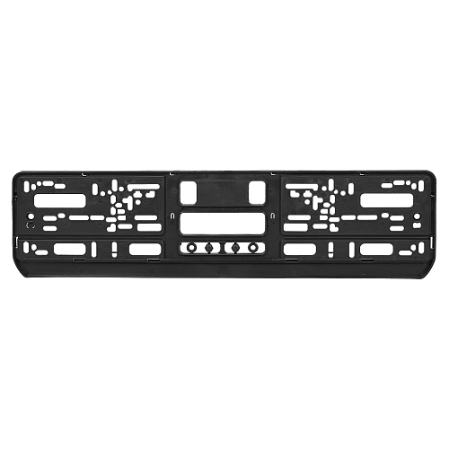 Рамка под номерной знак без надписи, односоставная