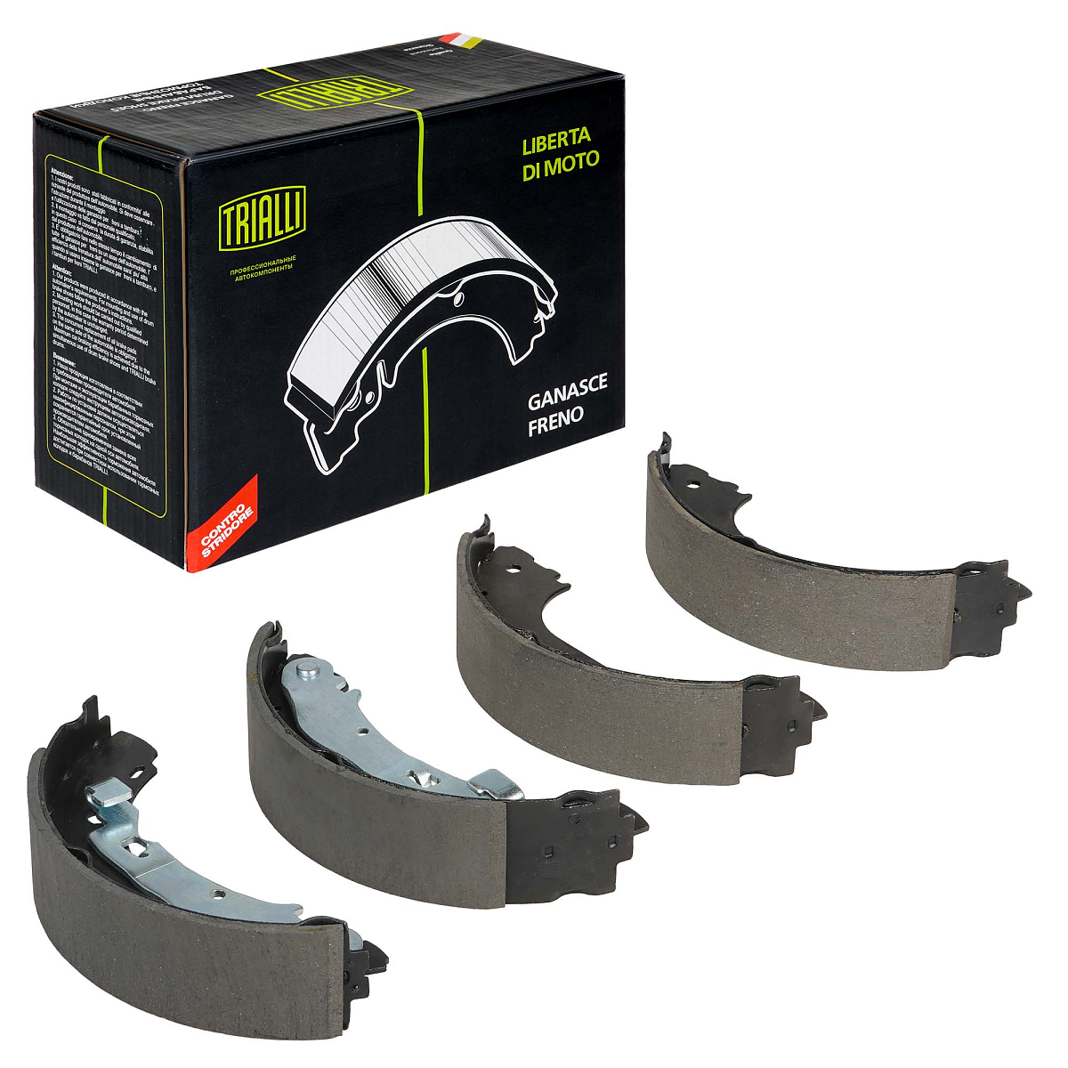 Колодки тормозные для автомобилей Fiat Ducato (02-) барабанные 254x57 с тормозной системой Lockheed