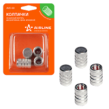 Колпачки на шинный вентиль, декоративные, 4 шт.