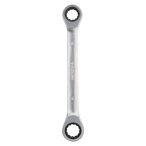 Ключ накидной трещоточный 16х18мм PRO, пласт.подвес