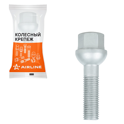 Болт колесный M12x1,5x32x62,5, сфера R12, ключ 17, дакромет, 1 шт для Mercedes