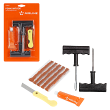 Ремкомплект для б/к шин Т-ручки (клей, шило для жгута, шило-напильник, жгуты 5 шт.)