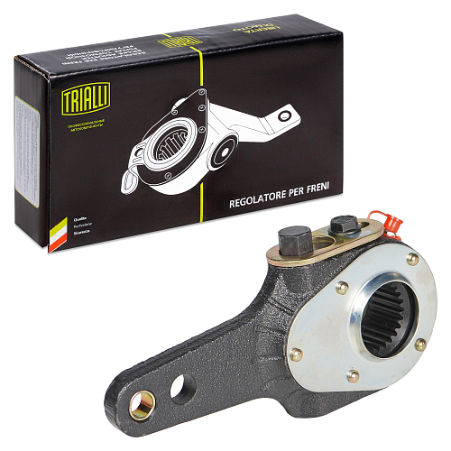 Рычаг тормоза регулировочный механический (трещотка) для автомобилей МАЗ передний левый / правый прямой (эвольвентный шлиц)