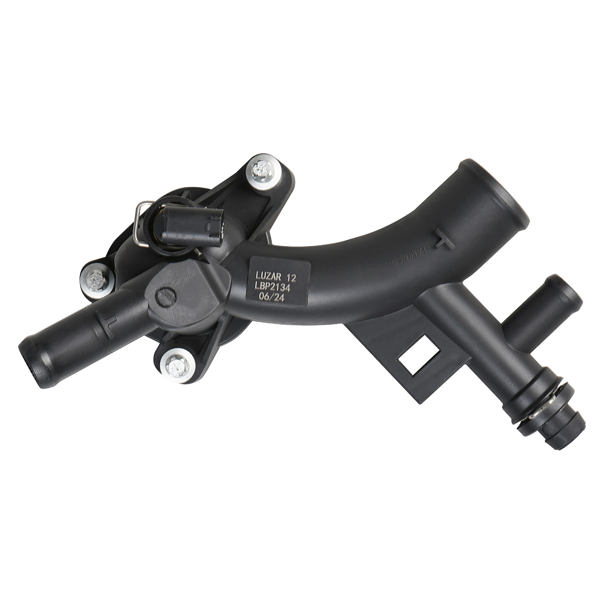 Фланец системы охлаждения для автомобилей Opel Astra J (10-)/Mokka (13-)/Zafira C (11-)/Meriva B (10-) 1.4T (пластиковый)