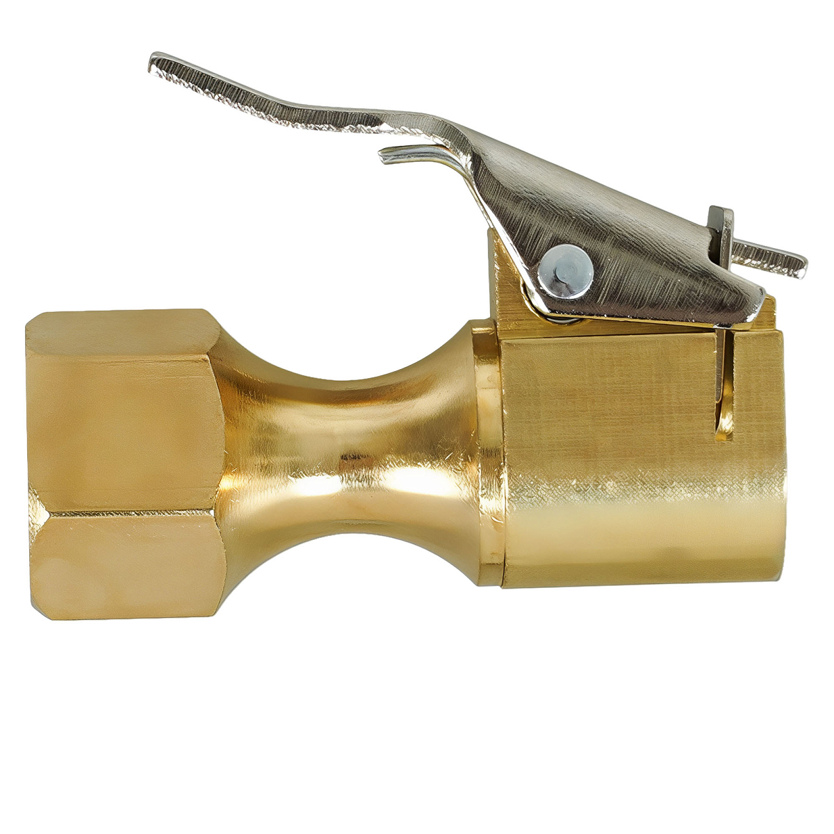 Наконечник подкачки AC-04 Cu, внутр. резьба 1/4, латунь