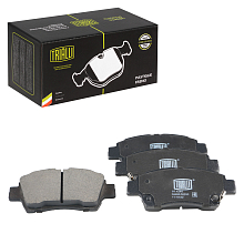 Колодки тормозные дисковые передние для автомобилей Toyota Vitz (99-) / FunCargo (99-) / Platz (00-) с тормозной системой Akebono