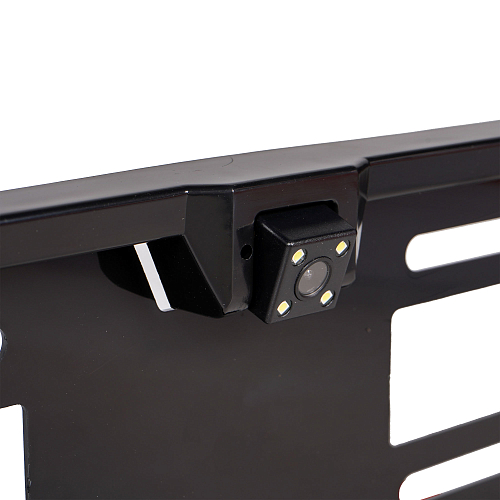 Камера заднего вида в рамке номера EU