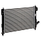 Радиатор охлаждения для автомобилей Aveo T255 (08-) 1.4i MT (сборный)