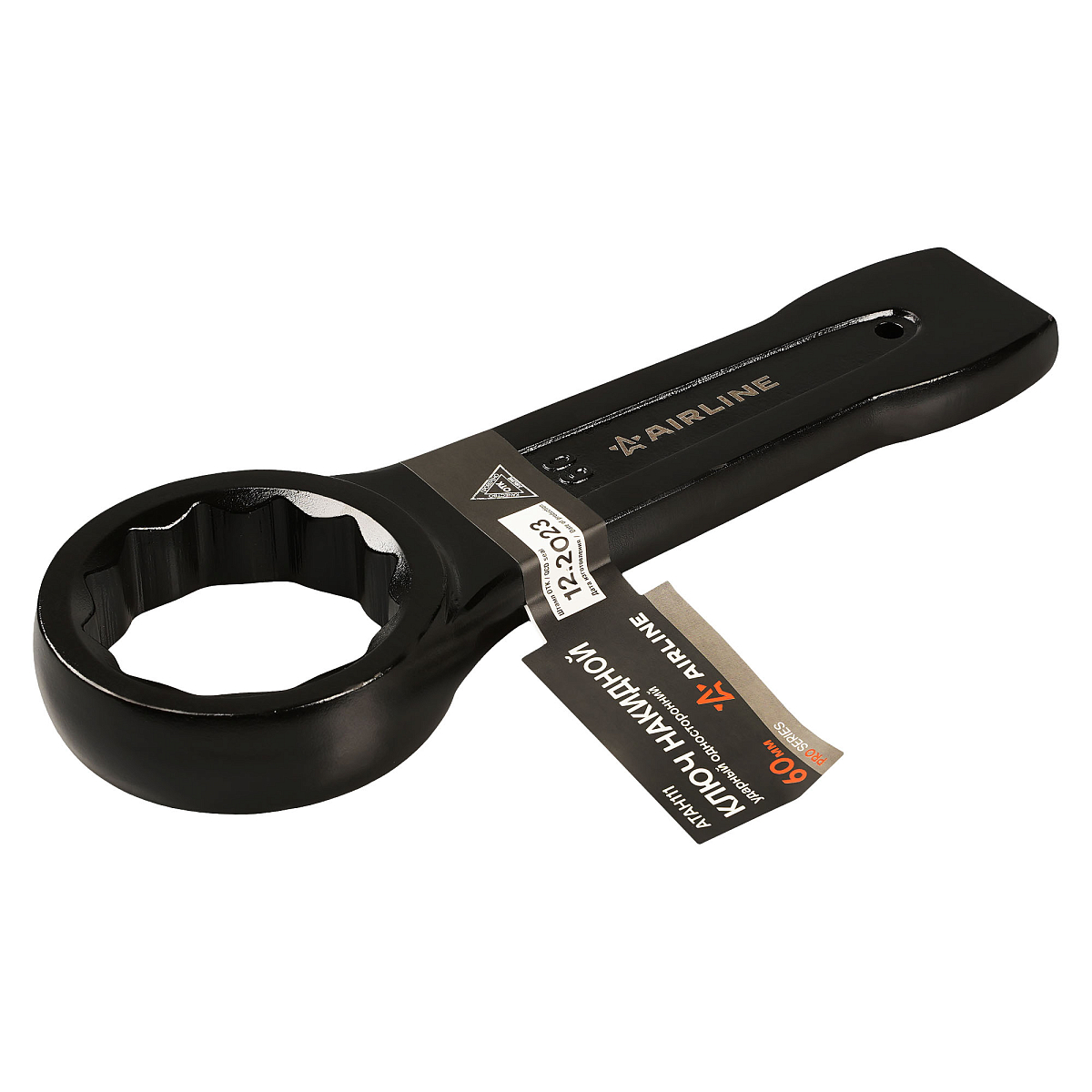 Ключ ударный накидной односторонний 60мм, L=265-285мм