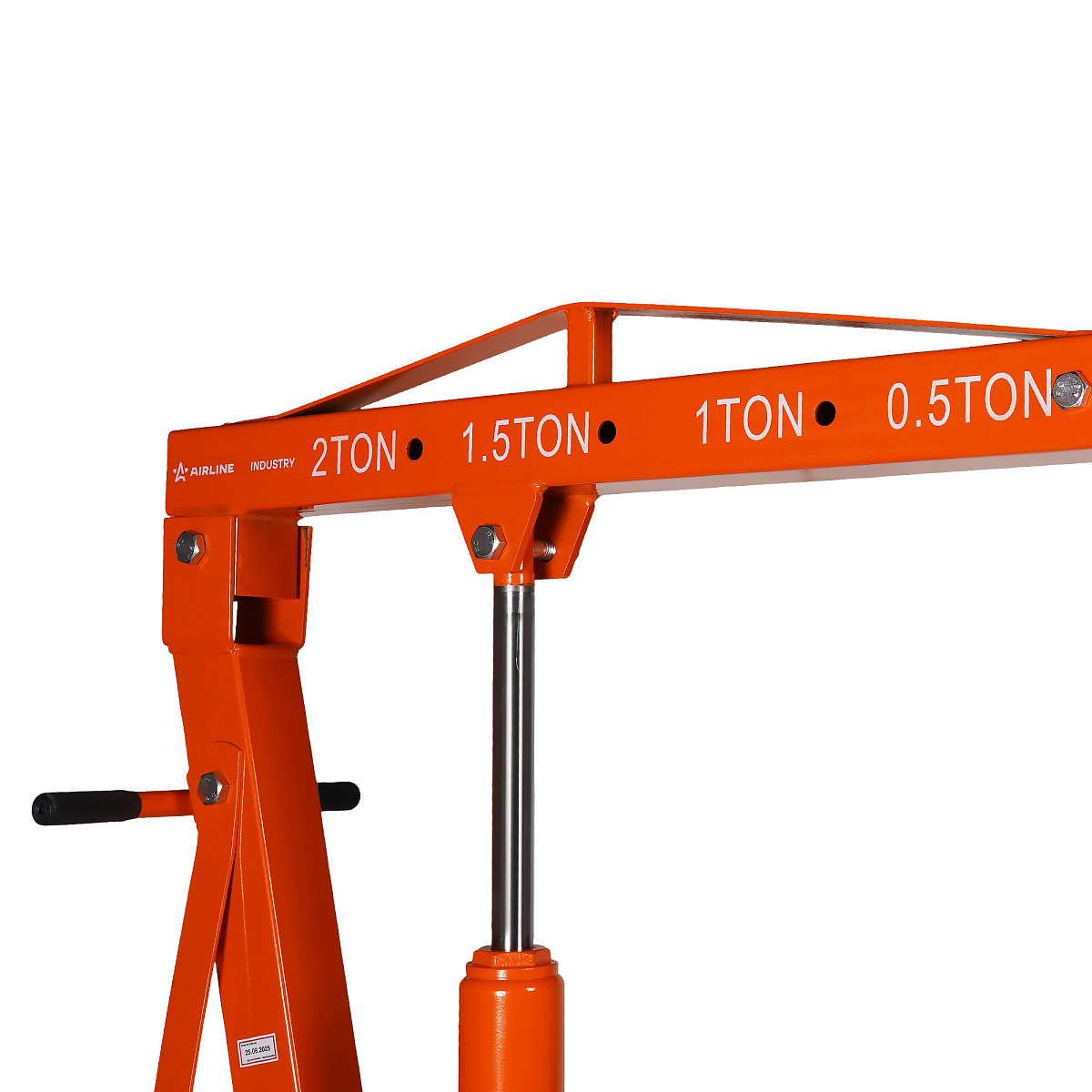 Кран гидравлический 2т, 180-2250мм, складной